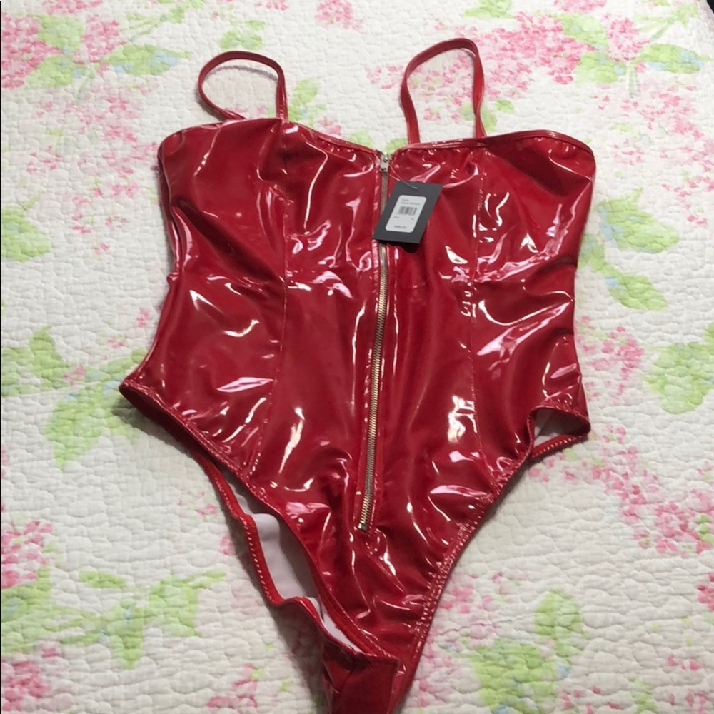 Zipper bodysuit